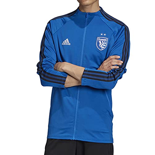 Amazon.com: adidas San Jose Earthquakes Anthem Full Zip Jacket