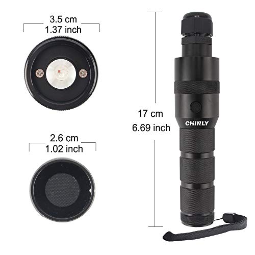 Chinly Led Fiber Optic Whip Dance Space Whip Super Bright Light 40 Color Effect Mode 360° Swivel For Dancing, Parties, Light Shows, Edm Music Festivals #TOP1