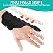 VHOPMORE Pinky Finger Splints, Trigger Finger Splints for Little Finger, Pinky Support Brace for Right & Left Hand, Wrist and Pinky Fracture Finger Stabilizer for Arthritis, Injury, Tendonitis, Broken