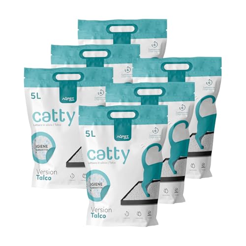 Lettiera per gatti al silicio Aqpet Friends Catty 6x5L (30L)