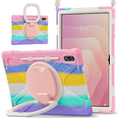 Funda Samsung Galaxy Tab S11 Ultra 14.6 evita caídas con sujeción giratoria 360