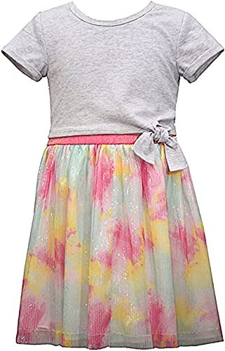 Bonnie Jean Dress - Tie Dye Hi Low Sundress for Spring Summer for Todder, Little and Big Girls