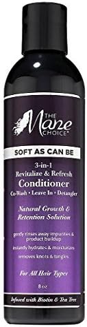 SOFT AS CAN BE REVITALIZE & REFRESH 3-IN-1 CO-WASH, LEAVE IN, DETANGLER