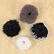 Bzocio Universal Lavalier Mikrofon Pelz Windschutzscheibe Windschutzscheibe Wind Muff Weich für Lavalier Mikrofon 5Mm