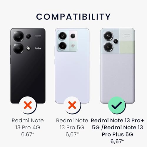 Image of DIZORO Compatible with Mi Redmi Note 13 Pro Plus 5G Back Cover with Upgraded Square Edges for Camera Protection Shockproof Flexible Matte Liquid Silicone Mobile Phone Case (Blue)
