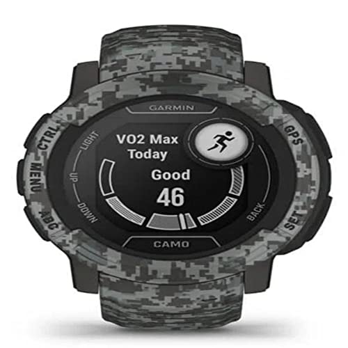Garmin Instinct 2S - Camo, Smartwatch, 40Mm, Rugged Design, Autonomia 21 Giorni, +30 App Multisport, Gps, Cardio, Spo2, Activity Tracker 24/7, Connect