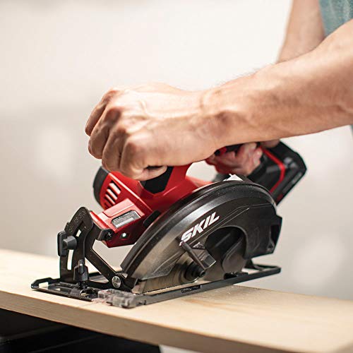Skil 20V 6-1/2 Inch Circular Saw With Led Light, Tool Only - Cr540601 #TOP2