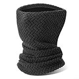 [Modische Farbauswahl] Erhältlich in Farben wie Schwarz, Grau und Blau, verleiht dieser Schal jedem Winteroutfit ein modisches Flair.