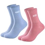 CL&MH 2 pièces Jolie Motif de broderie Chaussettes à Paillettes,...