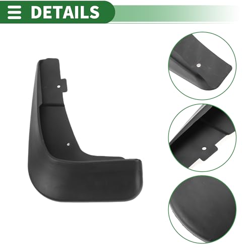 Image of Motoforti Mud Flaps Splash Guards Mud Guards for Mitsubishi Galant 2007-2012 W /Mount Accessories