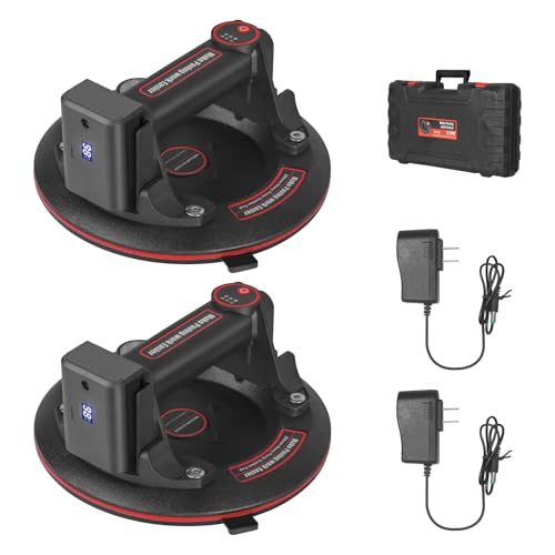 Consejos para Comprar Venta de Aspiradoras , listamos los 10 mejores. 43 Elevador eléctrico de ventosas al aspiradora de 8 pulgadas con batería de 3000 mAh, carga máxima de 600 libras, ventosas de vidrio para detectar y reabastecer automáticamente...