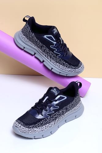 Image of ATHCO Mens Galaxy Super Comfortable Insole Shoes|Running|Walking|Training|Gym|Jogging|Sneaker|Athletic|Laceup|Flexible|Lightweight|Dailyuse|Sports|Casual|ExtraSoft|Fitness|Gents Boys