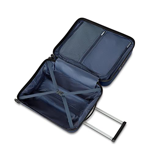 American Tourister 143238-1598 Airconic Hardside Expandable Luggage With Spinner Wheels, Navy Blue, Carry-On 20-Inch thumb #2