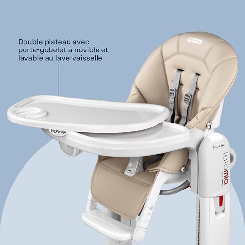 Chaise haute pour optimiser l'espace et calmer les pleurs de bébé dès la naissance