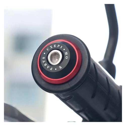 Contrapesos manillar motocicleta antivibración con tapas de protección 7