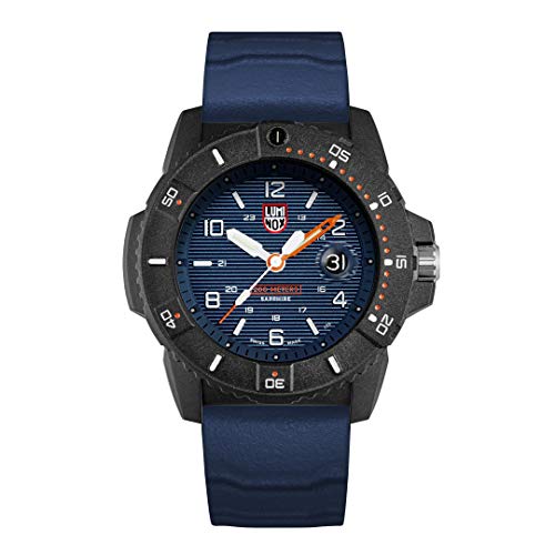 Luminox Navy Seal 45mm Watch for Man (XS.3603.RE/Series 3600): Magnifying Glass 200M Water Resistant Carbonox Case