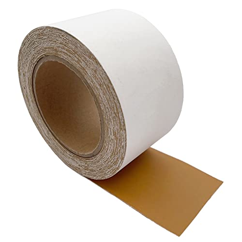 Papier abrasif auto-adhésif pour bois et métal, rouleau émeri PSA 7,5cm x 20m polissage meuble