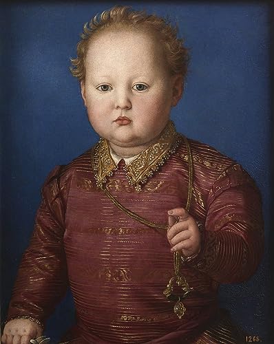 Toile Garzia de Médicis Bronzino pour créer une ambiance galerie d'art dans votre grand salon