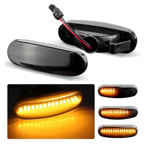 Intermitente dinámico LED Citroen Nemo 2008-2019 luz lateral de posición 2