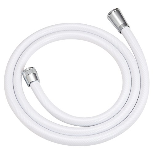 ガオナ これカモ シャワーホース 取替用 0.9m(アダプター付 ほとんどのメーカーに対応 ホワイト) GA-FK004