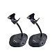 2Pack - Adjustable Barcode Scanner Stand, Shonco Hands Free Barcode Scanning Bar-Code Reader Cradle Holder Adjustable Goose Neck Stand for Symbol Scanner Barcode Scanner Scan Gun Label Reader