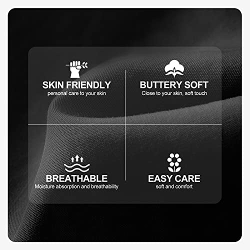 Zoosixx Buttery Soft Black Pajama Pants For Women, Plaid Comfy Casual Lounge Pajama Bottoms #TOP3