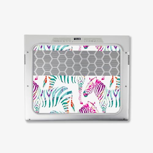 Image of MightySkins Skin Compatible with Alienware X14 R2 (2023) Full Wrap Kit - Zebra Mosaic | Protective, Durable, and Unique Vinyl Decal wrap Cover | Easy to Apply & Change Styles | Made in The USA