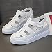 dihui Sandalias ortopédicas,Sandalias de Cabeza de Corte y Corte Gruesas, Huecos Aumentan los Zapatos Blandos-Blanco_35,Pantuflas Transpirables