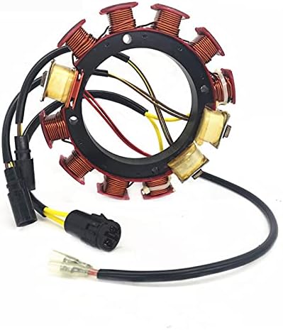 Stator For Johnson Evinrude Outboard 35Amp 173-4643 18-5862 18-5877 584643 763779 1993-2001 185 200 225 250 300HP 6/8Cylinder 2Stroke Comm Loop Charged