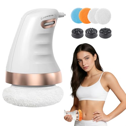 Yalitrca Body Sculpting Machine Handheld Electric Cellulite & Lymphatic Drainage Massager Sculpt Nordic Machine with 3 Massage Heads & 4 Washable Covers for Full Body Use