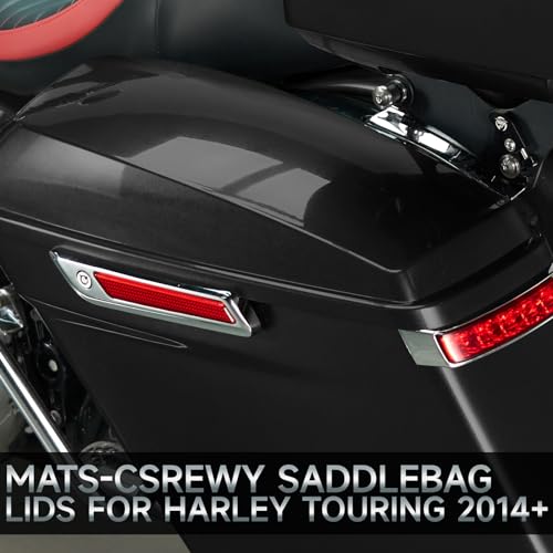 Tapas rígidas para alforjas Harley Touring 2014-2023 miniatura 2