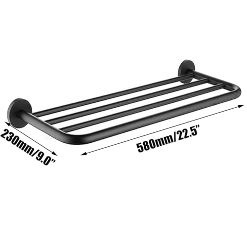 Hotel-Towel-Racks-for-Bathroom-Wall-Mounted-24-Inch-Towel-Shelf-for-Bathroom-2-Tier-Bathroom-Towel-Rack-Black