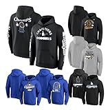 [DJ-A1wayS] Let's goドジャース！2025ワールドシリーズ優勝！パーカー 野球 シャツ 成人 キッズ 秋冬服 練習着レプリカパーカー おしゃれ ゆったり 応援シャツ非公式 (B,120) [並行輸入品]