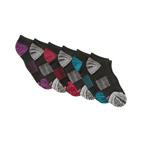 Image of Hanes Women's Socks, Lightweight Breathable Socks, No Show and Super No Show, 6-Pack
