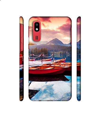 Image of Casotec Basic Case for Samsung Galaxy A2 Core 4G (Plastic Multicolor)