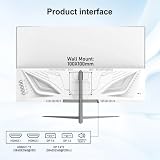 FYHXele 27 Inch White 4K Gaming Monitor FYHXele 27 Inch White 4K Gaming Monitor