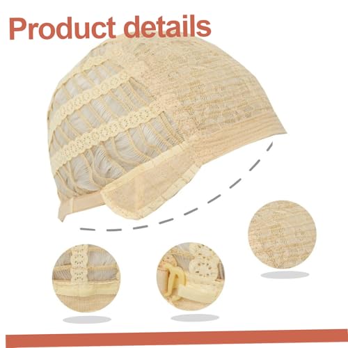 Perruque blonde courte réglable pour résoudre les problèmes de volume