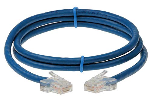 Cable de Red Ethernet Cat 5E UTP 3ft Azul miniatura 1