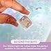 Glo Pals Water-Activated Light-Up Cubes for Bathtime and Sensory Play - Includes 6 Reusable Light-Up Cubes - Sensory Toys and Glowing Bath Cubes for Kids and Toddlers - Winter