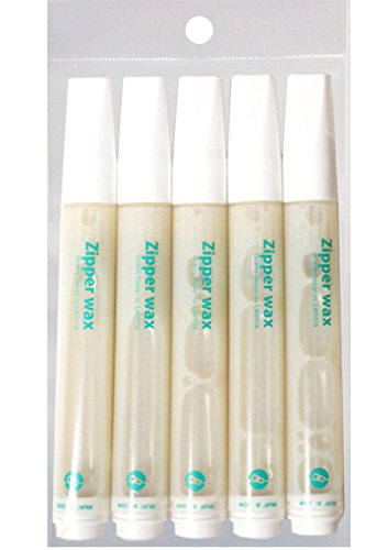 レオニス ファスナーすべり 12ml おしゃれな新デザイン"Zipper wax" 5本