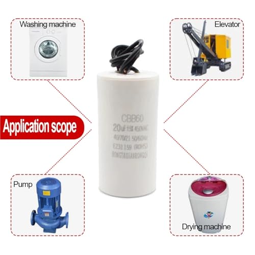 Capacitor para bomba de agua de 3/4 24 Imagen adicional