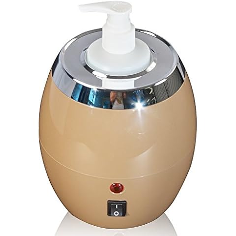 Master Massage Single Bottle Massage Oil Heater Warmer with One Oil Bottle (UK Plug) Cover