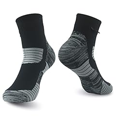 New-1 Pair-waterproof Ankle Socks-black&grey