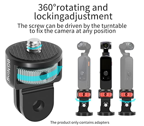 Convertidor de tornillo giratorio universal 360 con acabado negro mate 2