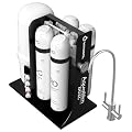 WINGSOL WINGSOL Integrated Reverse Osmosis Water Filter, NSF/ANSI 42/53/58, Dual Outlet 10-Stage Under Sink RO Filtration System for 0 TDS & pH+ Alkaline Remineralization Water, No Electricity Needed