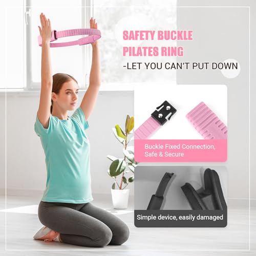 JHMFDDSB Pilates Ring Set Benefits