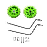 ✔ Ruedas de ABS de alta calidad y brazos de soporte de acero de alta calidad. Nuestros brazos de soporte para ruedas de soporte tienen un espesor de 3.0 mm. Para los principiantes esto significa más seguridad y estabilidad.