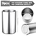 Wine Chiller Bucket Stainless Steel Wine Chiller Bottles for 750 ml Insulated Double Layer Bucket Cooler for Parties Bar(9 Pcs)