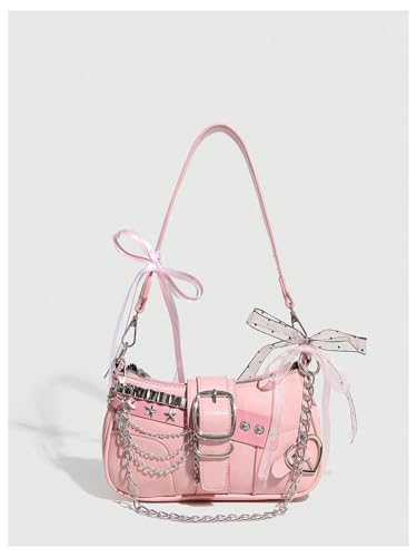 Image of Verdusa Women's Y2k Purse Star Embroidery Cute Shoulder Bag Y2k Accessories