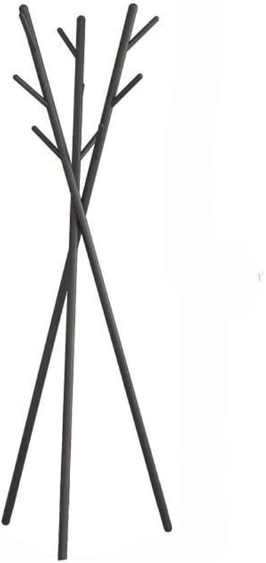 Hat Rack Wrought Iron Coat Hanger Floor Bedroom Simple Single Pole Living Room Clothes Bag